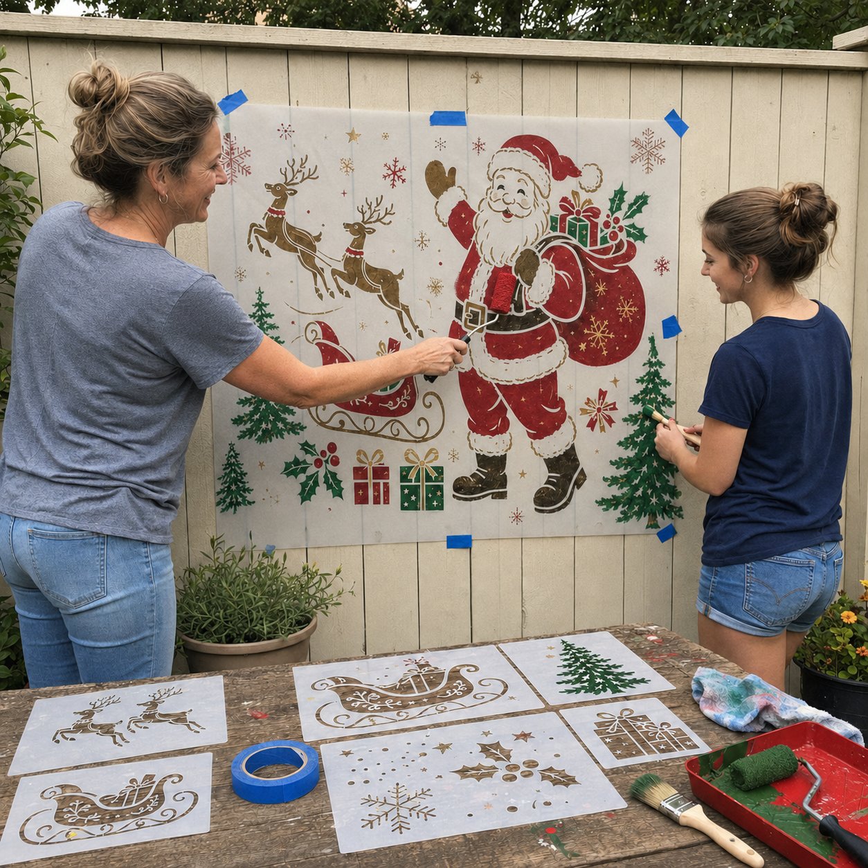 💥 LAST DAY 49% OFF – 🌿 Garden Wall Stencil™ Collection | 9 Reusable Mural Designs for Walls, Fences, Porches & Creative Outdoor Makeovers 🎨✨