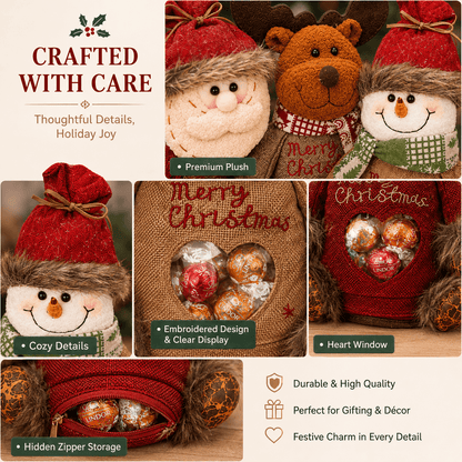 🎉 Last Day Promotion 49% OFF 🎉Christmas Gift Bags Zipper Design
