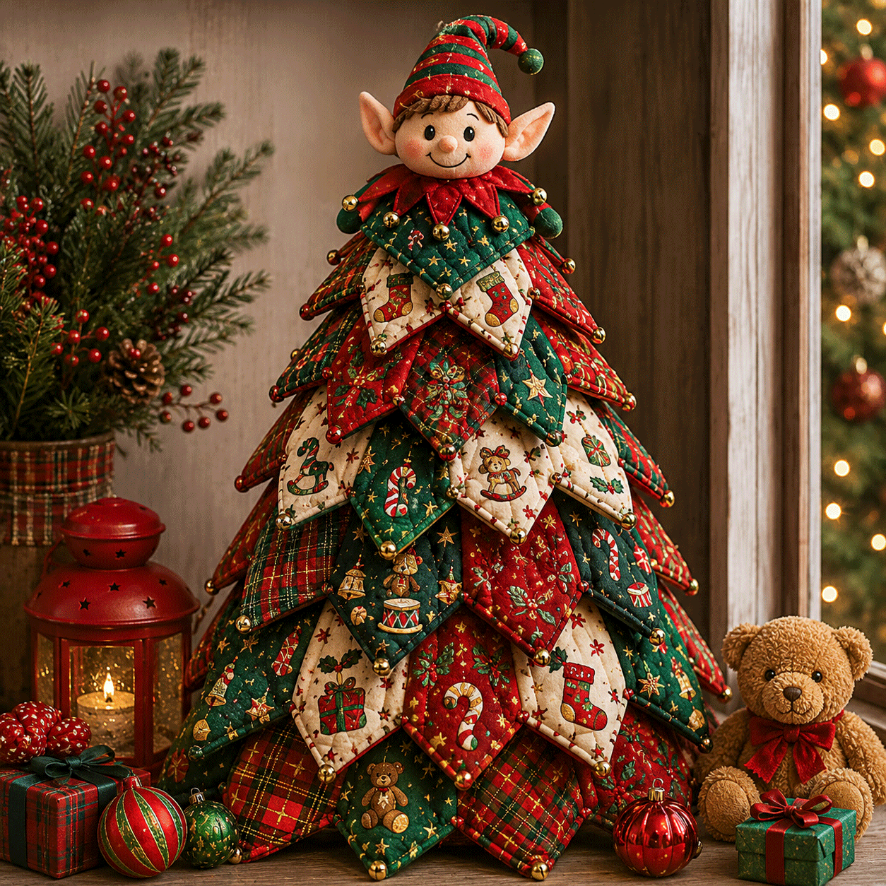 🔥Last Day 49% OFF🔥 DIY Quilted Christmas Tree Kit