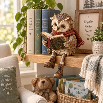 🦉Reading Owl Figurine - A Little Companion For Every Chapter