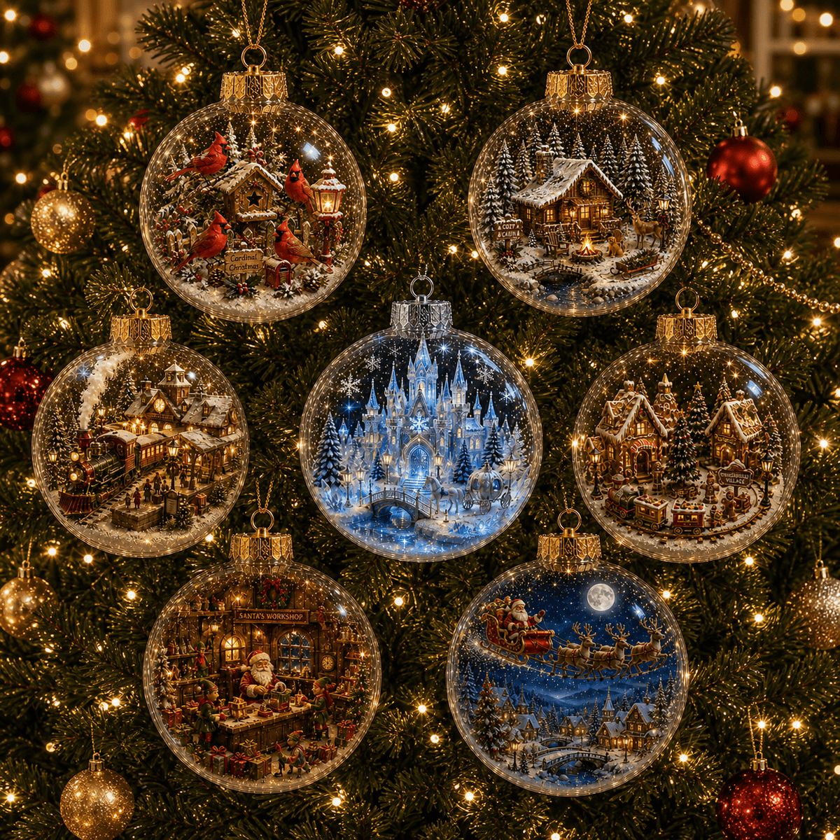 ⏰ Limited anniversary edition✨Christmas landscape decorations