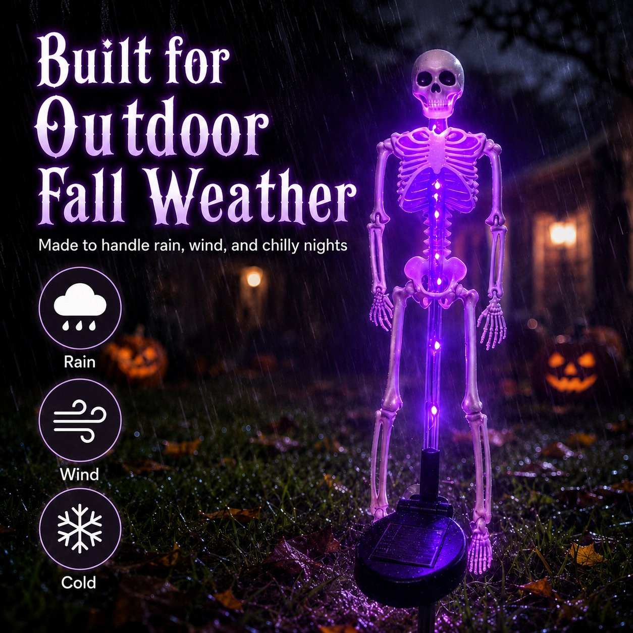 💥LAST DAY 50% OFF🔥💀Solar Skeleton Yard Stake