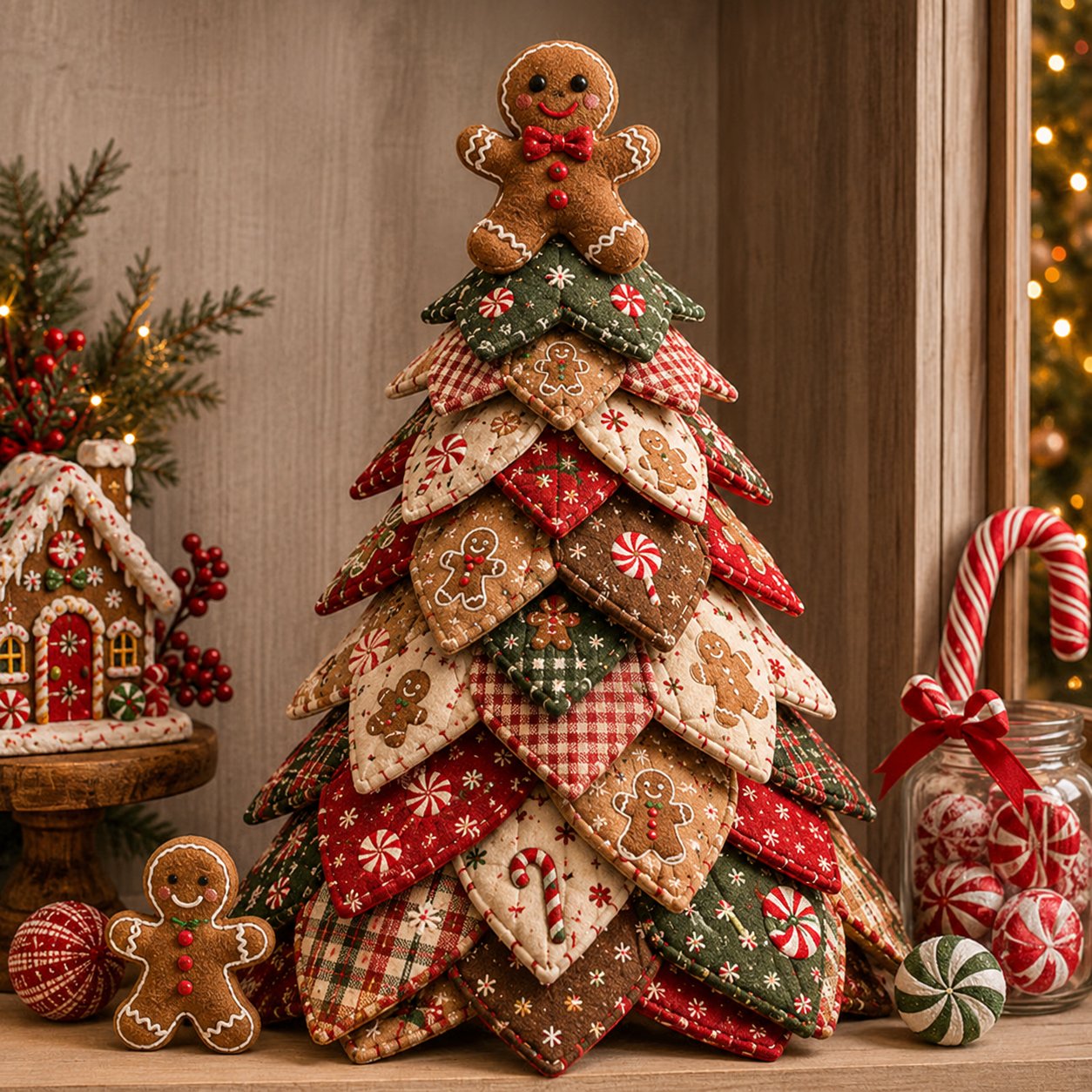 🔥Last Day 49% OFF🔥 DIY Quilted Christmas Tree Kit
