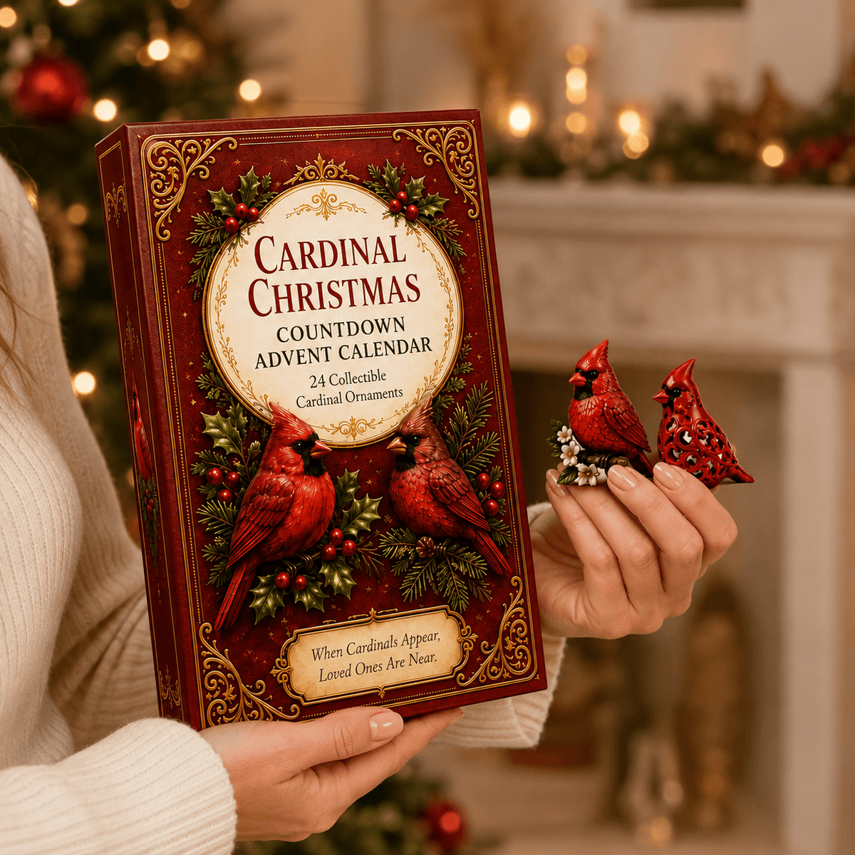 Last 50 pcs ⏰ High- quality model ✨ Cardinal Christmas 24-Day Countdown Calendar - Limited Anniversary Edition
