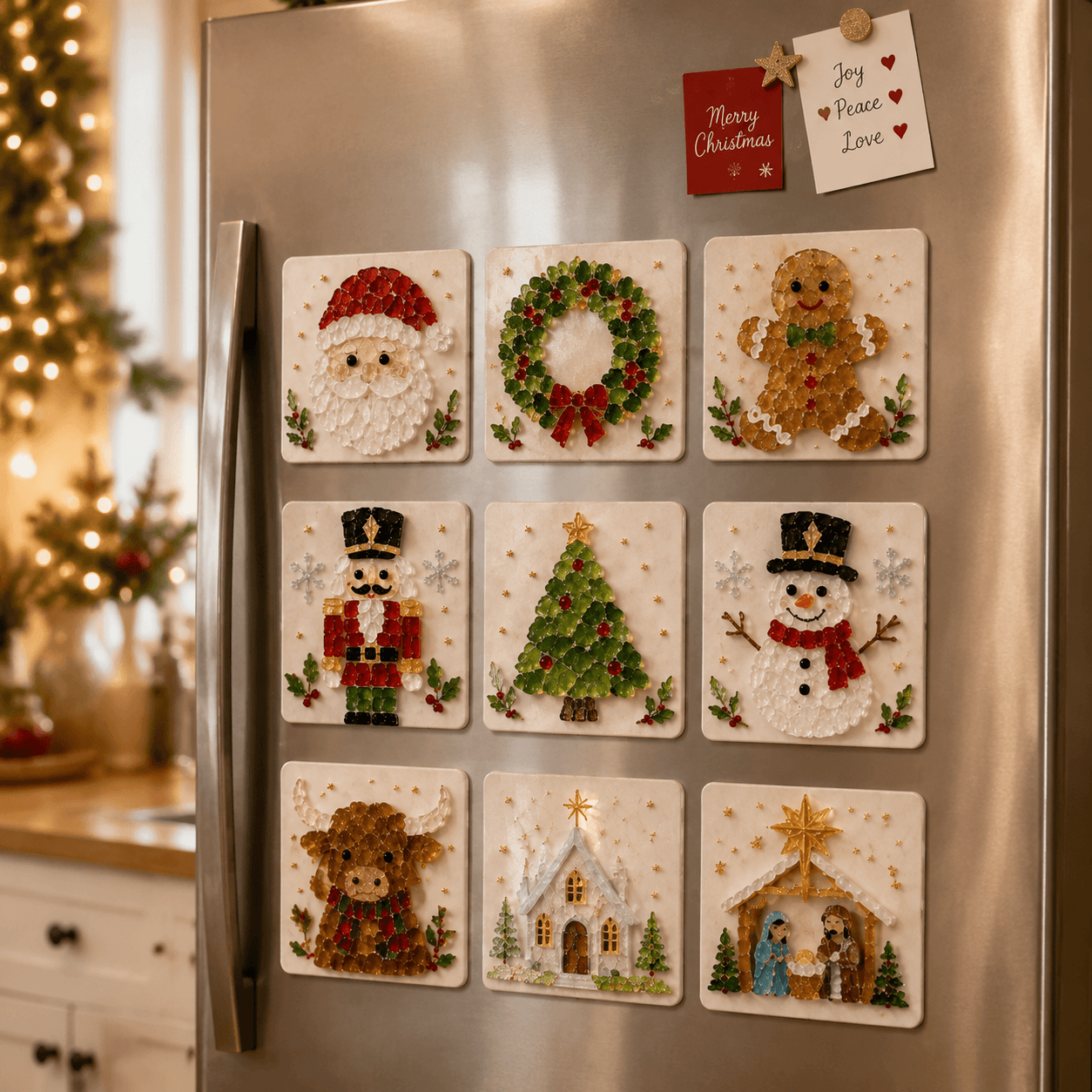 🎅🎄 Create your own magical Christmas sea glass art 🦌✨(🔥🔥🔥50% Off)