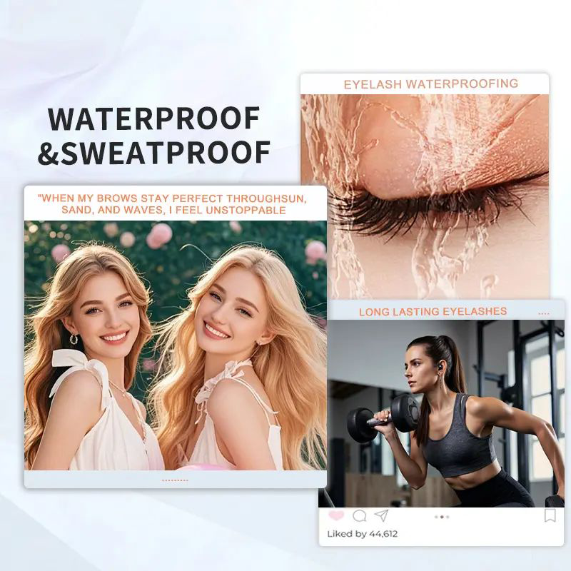 Waterproof Mascara forLong-Lasting 24-HourThick & Well-Defined Lashes