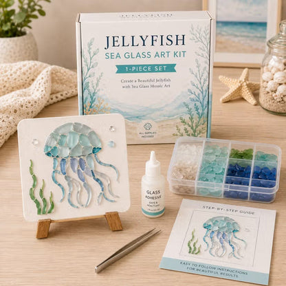 🌊✨ Ocean-Themed Art DIY Kit – Create a Stunning Mosaic Masterpiece