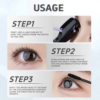 Waterproof Mascara forLong-Lasting 24-HourThick & Well-Defined Lashes