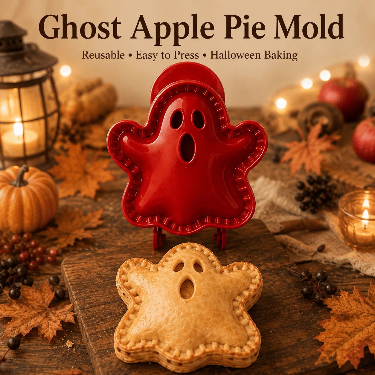 🎃 8-Piece Halloween Mini Hand Pie Mold Set