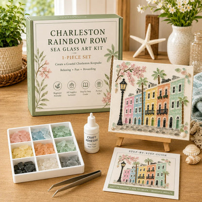 ✨ Timeless American Destinations Sea Glass Art Kit