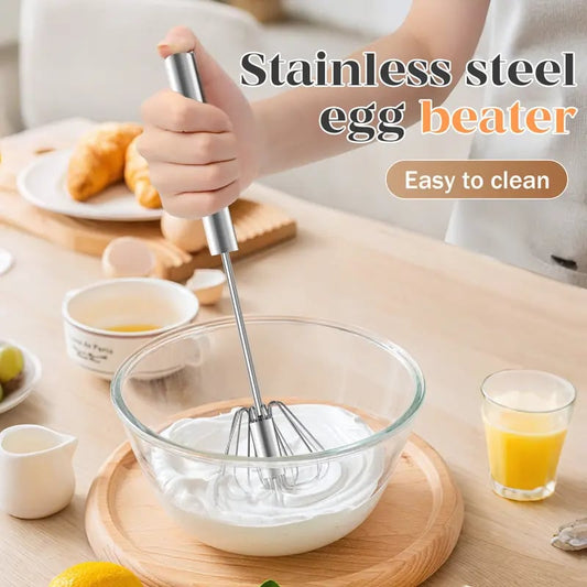 Hand-Push Rotary Whisk