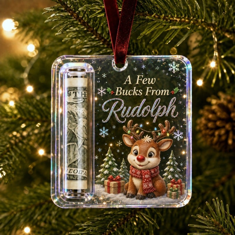 🔥Last Day 49% OFF - ✨🎄Christmas Cash Gift Holder Ornament