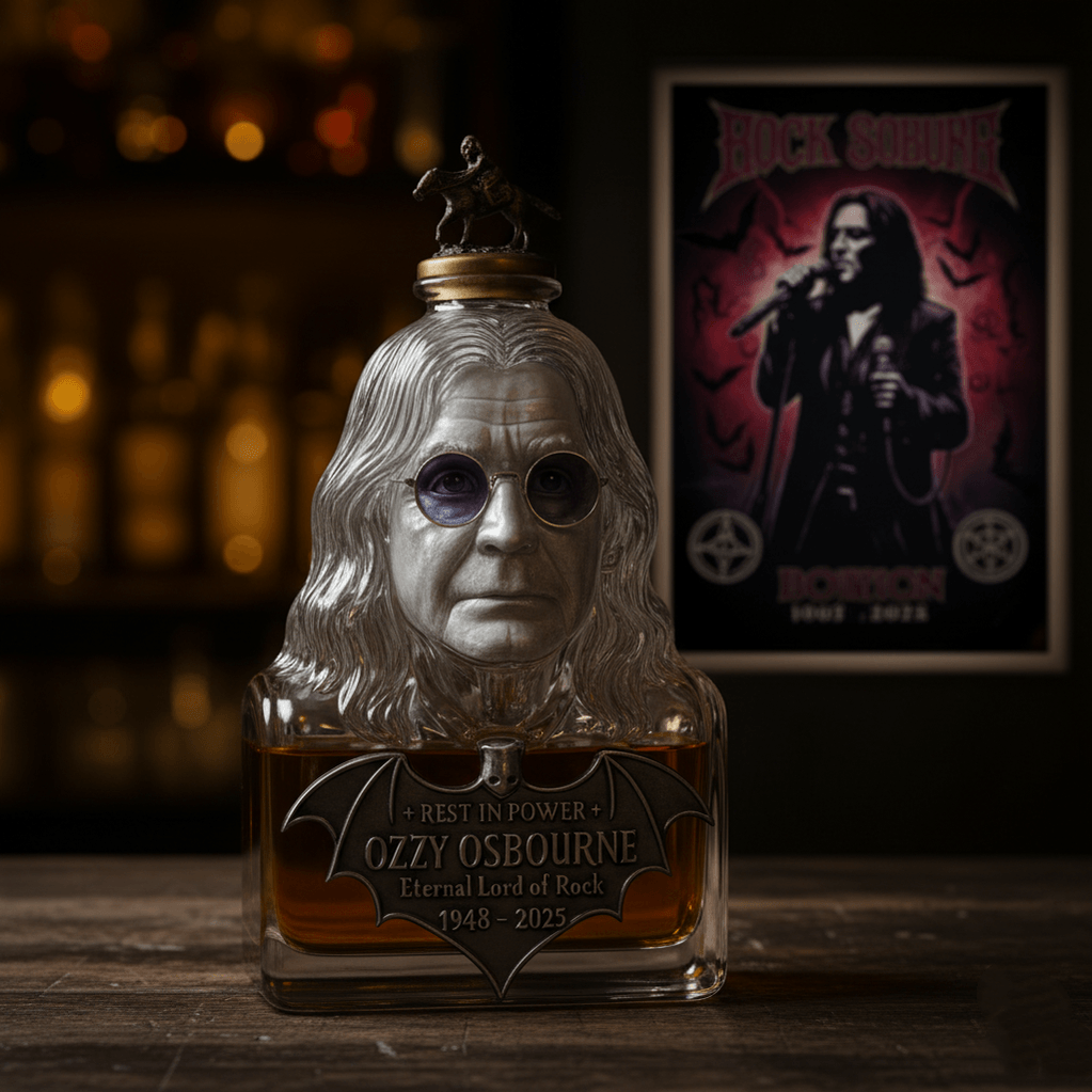 WHISKY DECANTER - OZZY TRIBUTE EDITION