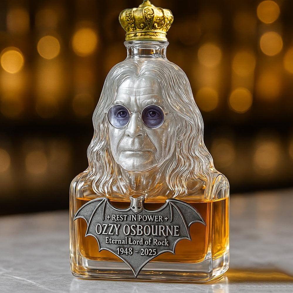 WHISKY DECANTER - OZZY TRIBUTE EDITION