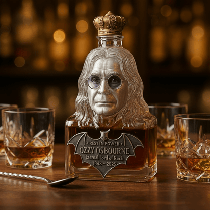 WHISKY DECANTER - OZZY TRIBUTE EDITION