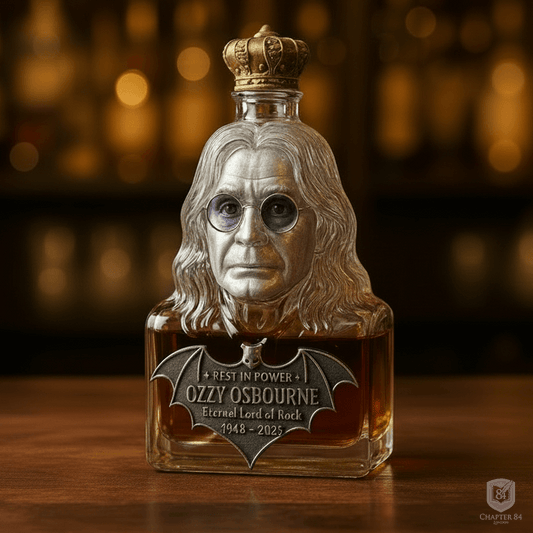 Whisky Decanter- A Tribute To The Golden Era Of Rock