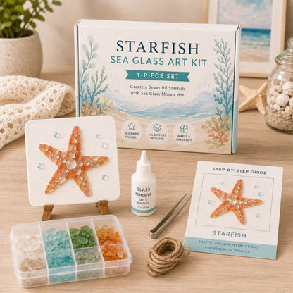 🌊✨ Ocean-Themed Art DIY Kit – Create a Stunning Mosaic Masterpiece