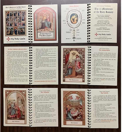 ✝️Pocket Size Rosary Meditation Book ✝️The Rosary: The Prayer That Saved My Life