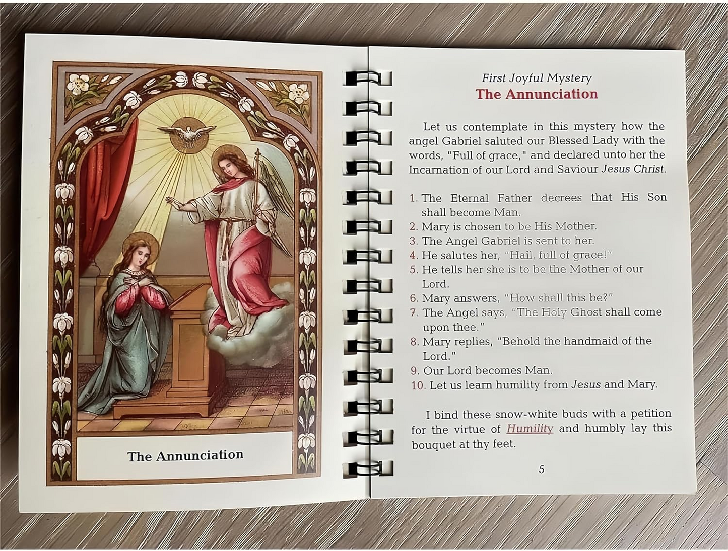 ✝️Pocket Size Rosary Meditation Book ✝️The Rosary: The Prayer That Saved My Life