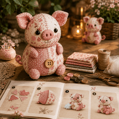 🔥Last Day 49% OFF- DIY Animal Sewing Kit