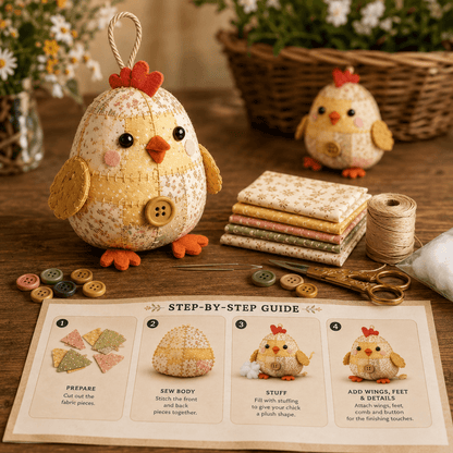 🔥Last Day 49% OFF- DIY Animal Sewing Kit