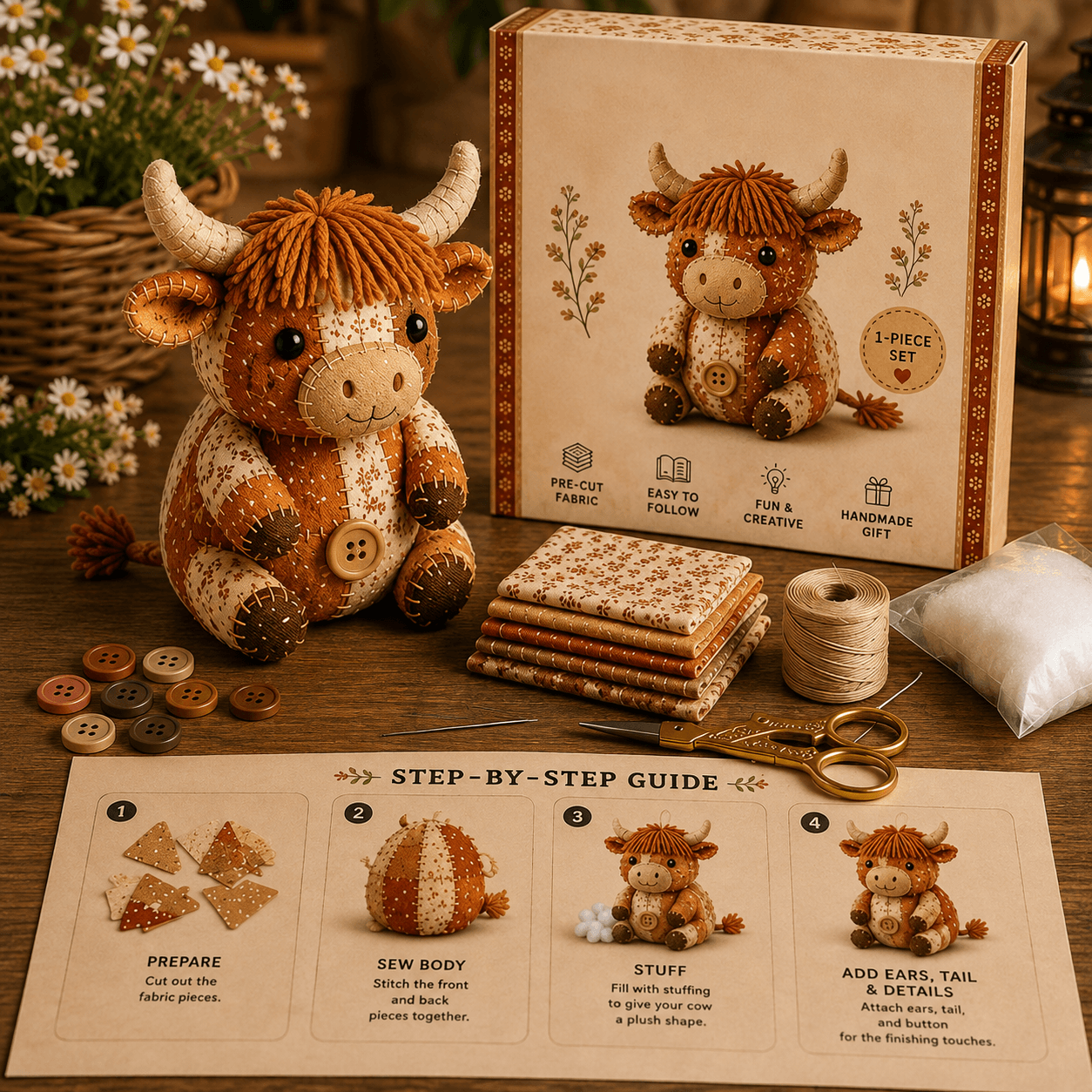 🔥Last Day 49% OFF- DIY Animal Sewing Kit