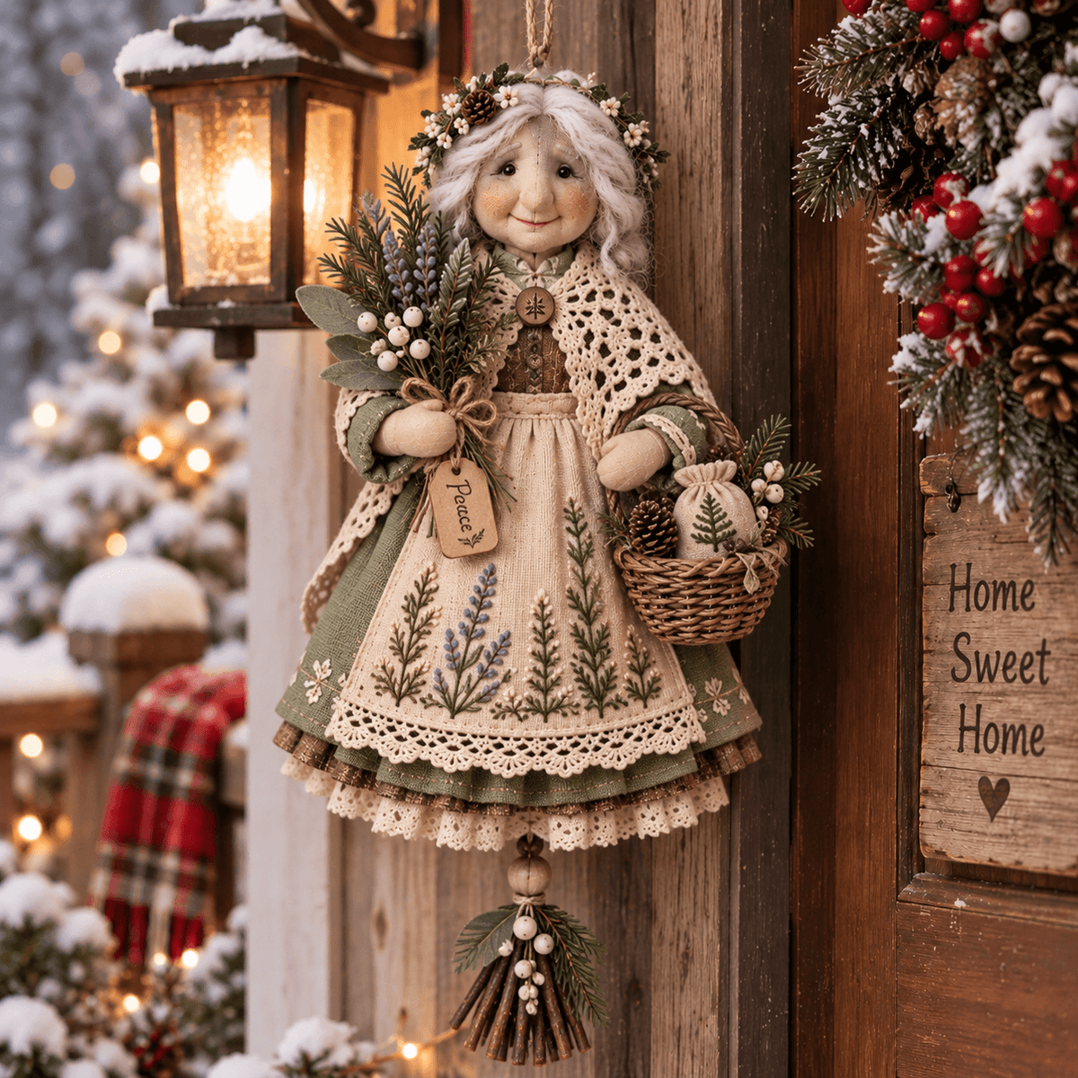 🍀Handmade Good Luck Granny - Chase Away Worries, Bring Home Warmth❤️✨