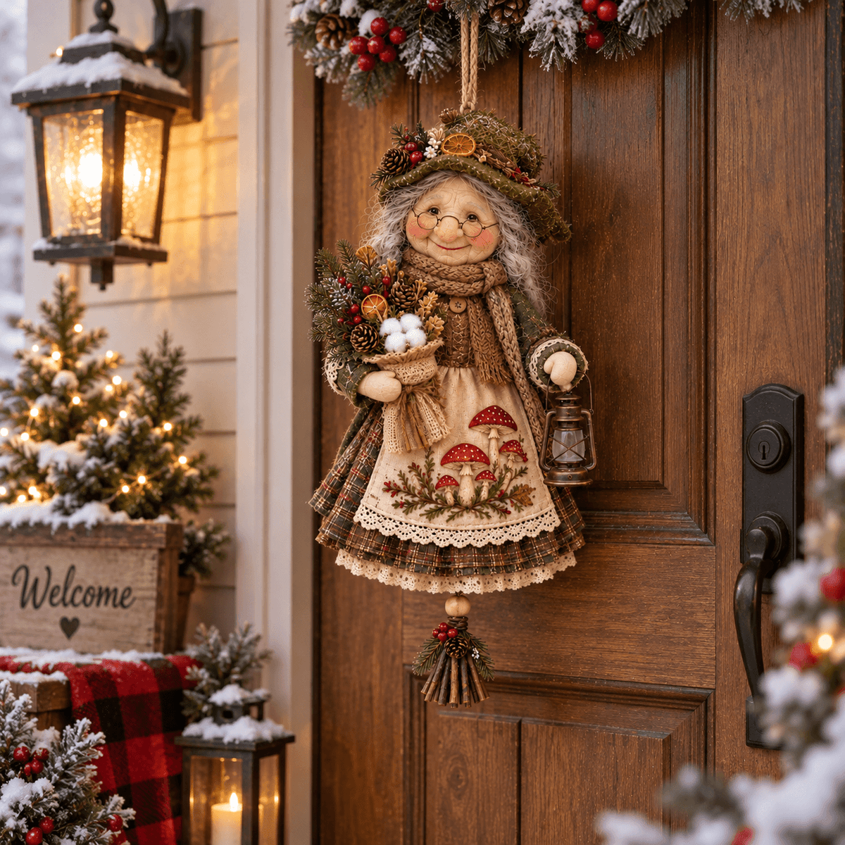🍀Handmade Good Luck Granny - Chase Away Worries, Bring Home Warmth❤️✨