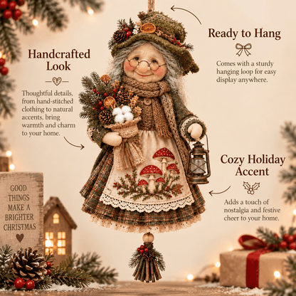 🍀Handmade Good Luck Granny - Chase Away Worries, Bring Home Warmth❤️✨