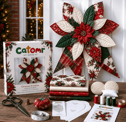 🔥Last Day 50% OFF- Large Patchwork Bow Sewing Kit💕