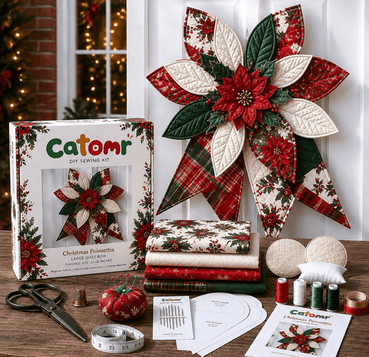🔥Last Day 50% OFF- Large Patchwork Bow Sewing Kit💕