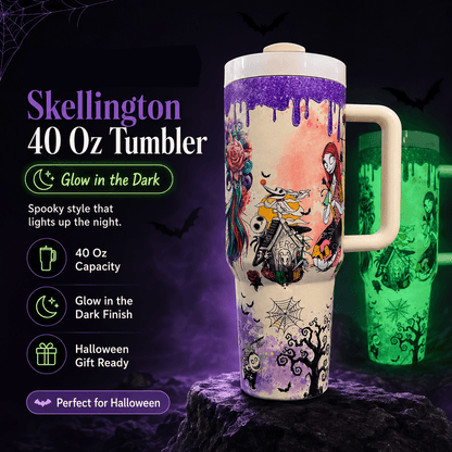 💀Last Day 50% OFF - 🎃 Halloween Special edition skeleton Tumbler For Tiktok