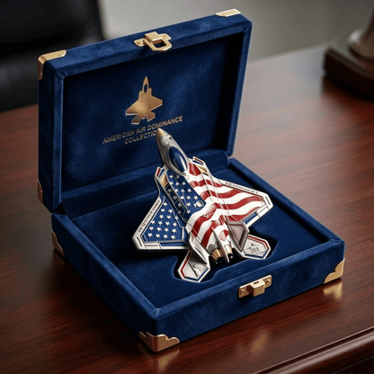 ✈️35th Anniversary Fighter Collector's Medallion - Limited Edition Metal Art