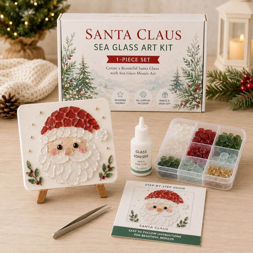 🎅🎄 Create your own magical Christmas sea glass art 🦌✨(🔥🔥🔥50% Off)