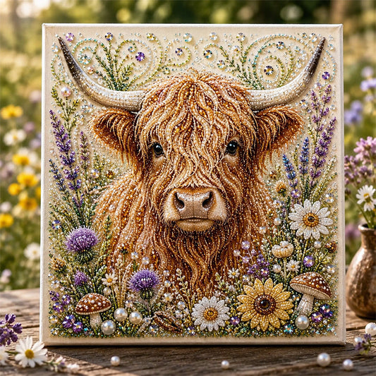 🥳2026 HOT SALE🥳💞50K+ SOLD!🦬🎨 49% OFF! Highland Cow Pearl Art DIY Kit – Relaxing craft, thousands of sparkling beads. Create stunning farmhouse artwork – a peaceful creative escape! 🏡✨