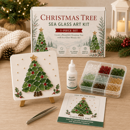 🎅🎄 Create your own magical Christmas sea glass art 🦌✨(🔥🔥🔥50% Off)