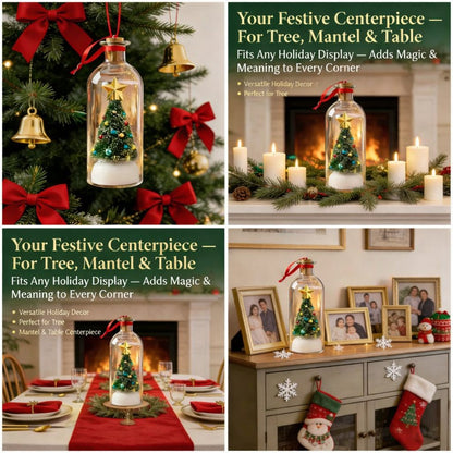 🎅🎄A Christmas Sale -Recordable Christmas Tree Message In A Bottle