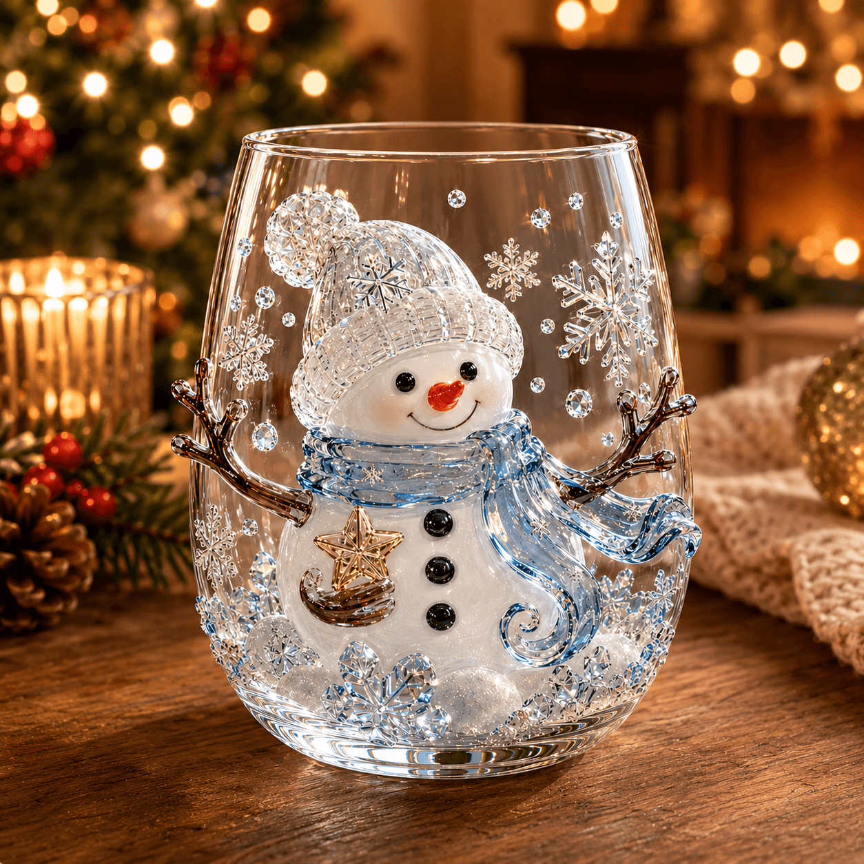 💥 Last Day 49% OFF – 🔥🎁Magical Christmas Glass Cup Gift Collection✨