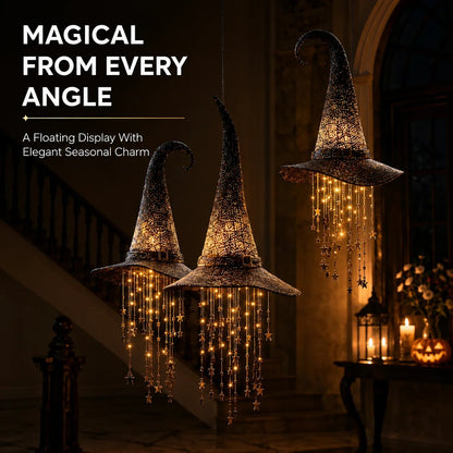 ✨49% Off Last Day✨Lighted Witch Hat Hanging Chime🎃