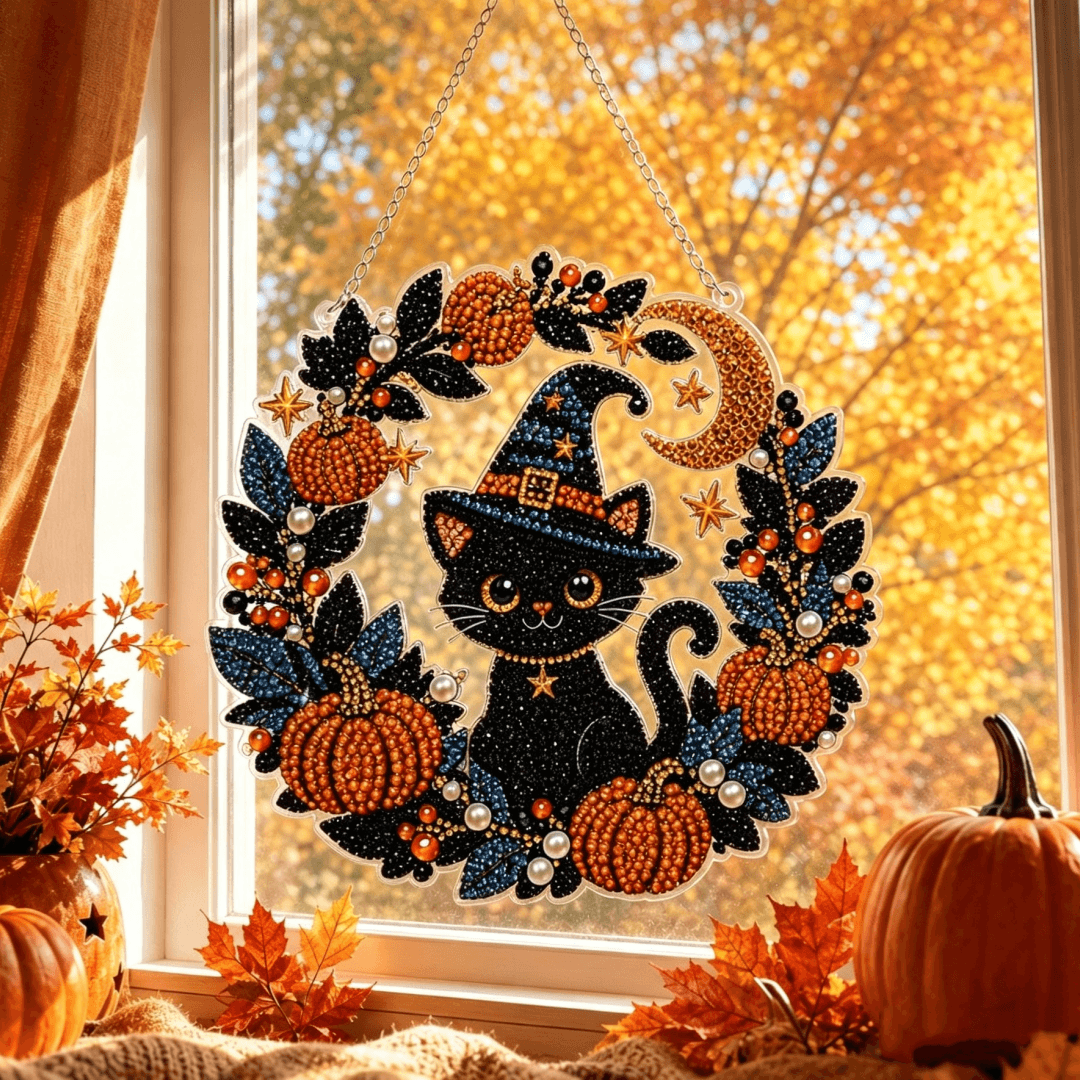✨🎃Halloween Pearl Art Hanging Ornament Kit👻