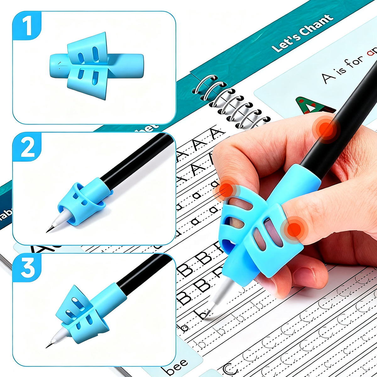 MagicBook|Kids Practice Copybook Set (4Pcs/Set)