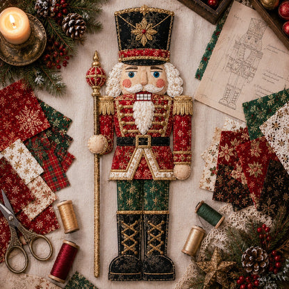 🔥LAST DAY 49% OFF - 🎅Christmas Patchwork Fabric DIY Decor Kit