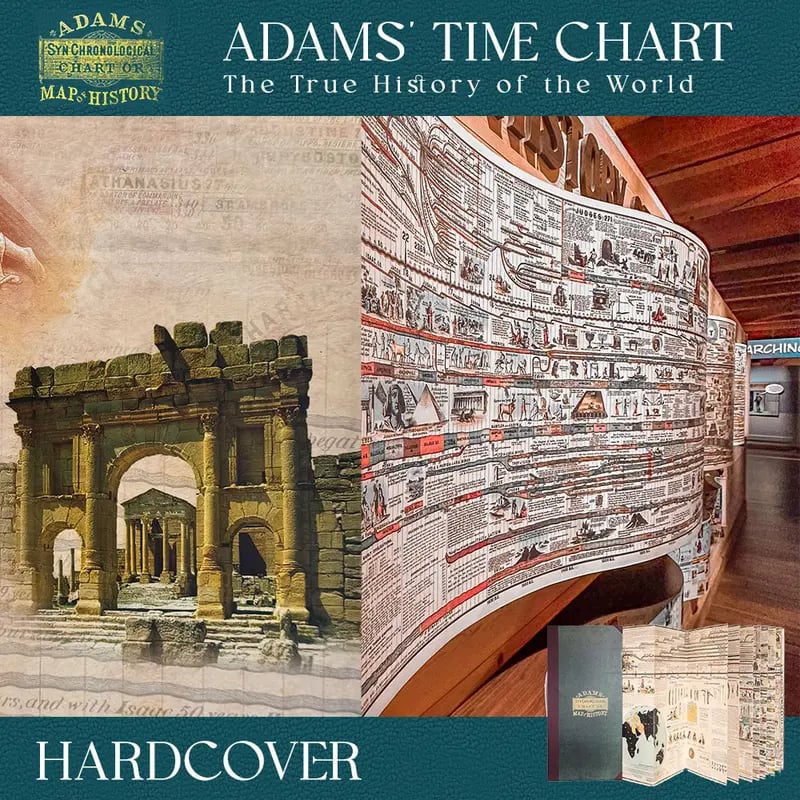 🔥📜 SPECIAL OFFER | Synchronological History Chart – 6,000 Years of Biblical & World Events in One Fold-Out Timeline
