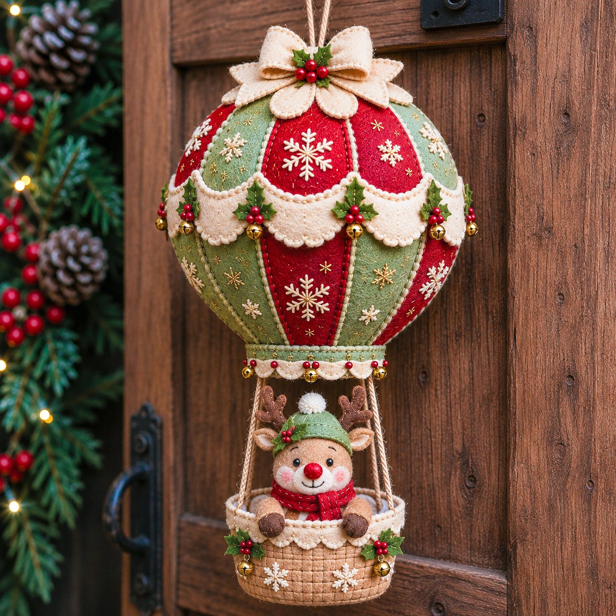 🎈LAST DAY 49% OFF - 🎈Christmas Hot Air Balloon Hanging DIY Kit