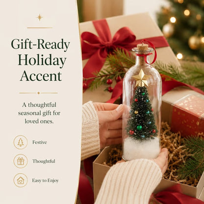 🎅🎄A Christmas Sale -Recordable Christmas Tree Message In A Bottle