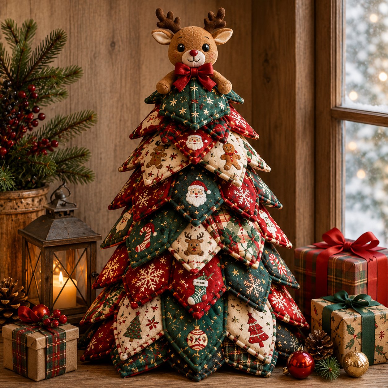 🔥Last Day 49% OFF🔥 DIY Quilted Christmas Tree Kit