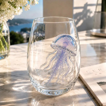 Last Day Promotion: The Perfect Beach House Gift 3d Ocean Animal Artisan Glassware