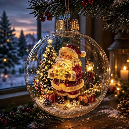 🔥HOT SALE 49% OFF -🎄Glowing Christmas Diorama Ornament🎅