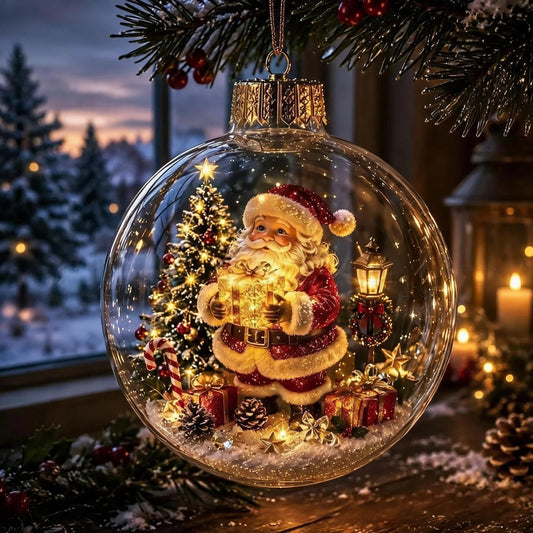 🔥HOT SALE 49% OFF -🎄Glowing Christmas Diorama Ornament🎅