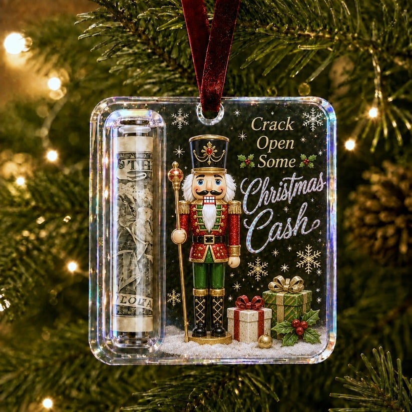 🔥Last Day 49% OFF - ✨🎄Christmas Cash Gift Holder Ornament